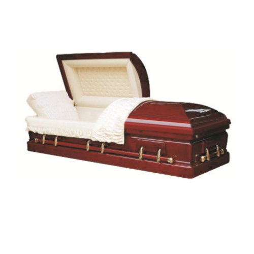 Саркофаг из массива павловния с аккуратными линиями, модель TD-A25