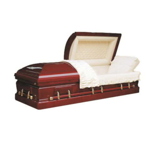 Саркофаг из массива павловния с аккуратными линиями, модель TD-A25