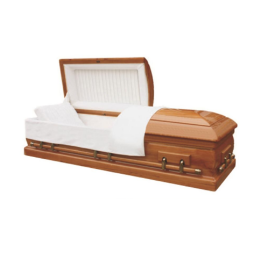 Саркофаг из массива павловния с утончённой отделкой, модель TD-A26