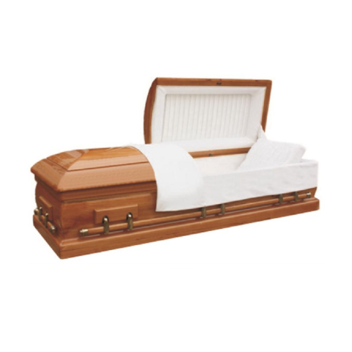 Саркофаг из массива павловния с утончённой отделкой, модель TD-A26