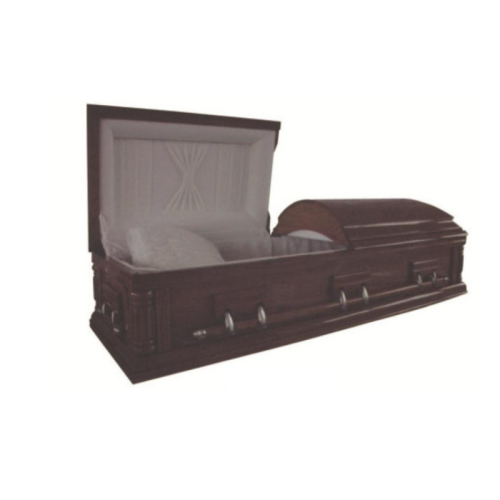 Гроб из павловнии с аккуратной отделкой и благородной текстурой, модель TD-A52